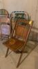 Wooden Folding Chair and Other Folding Chairs - 2