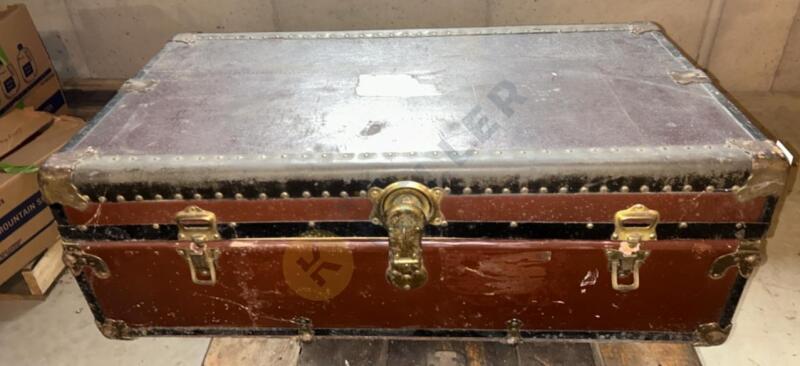 Antique Steamer Trunk