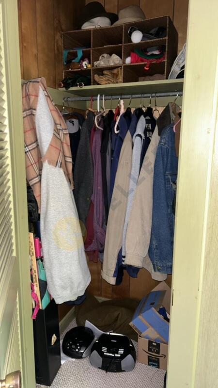 Contents of Two Small Closets